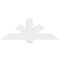Ekena Millwork Redmond Architectural Grade PVC Gable Bracket, 60"W x 22 1/2"H x 4"D x 6"F, 9/12 Pitch GBP060X23X0406RED00 - alternate 3